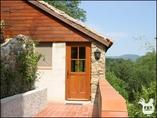 entrance to the gite