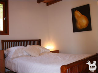 Can Llouquette - one of the gite's two bedrooms